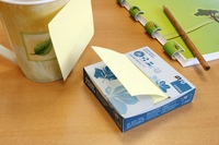 inFO Haftnotizen inFO Z-Notes recy.Spender7, 5cm Gelb