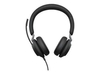 Jabra Evolve2 40 UC Stereo Headset On-Ear kabelgebunden,  USB