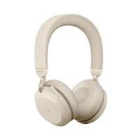 Jabra Evolve2 75 MS Stereo Headset On-Ear beige