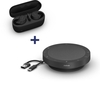 Jabra Evolve2 Buds MS Headset In-Ear + Jabra Speak2 55 MS Freisprechlösung