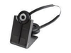 Jabra Pro 920 Duo DECT-Office-Headset für Festnetztelefone,  hohe Reichweite,  Geräuschunterdrückung,  Ladeschale inkl.