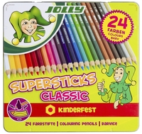 JOLLY Buntstifte JOLLY Farbstifte Classic,  24er Mehrfarbig
