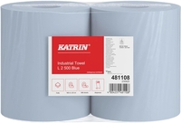 KATRIN Putztuchrollen 2-lagig Blau