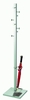 Kerkmann Garderobenständer Garderobenständer Slim Line alusilber Stahl 31, 0 x 175, 0 cm