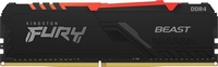 Kingston FURY Beast RGB DIMM 8GB,  DDR4-3200,  CL16-18-18