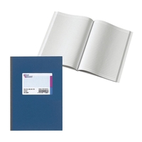 KÖNIG & EBHARDT Geschäftsbuch Geschäftsbuch A6 liniert blau DIN A6 liniert blau