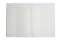 KÖNIG & EBHARDT Spaltenbücher Spaltenbuch 4spalten 40Bl A4 4-Spalten,  32 Zeilen