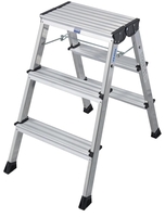 KRAUSE Klapptritt Monto Klapptritt Rolly alu na 65 cm 0 Stufen alu