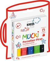 KREUL Porzellanstifte Pirat 2.0 - 5.0 mm Mehrfarbig