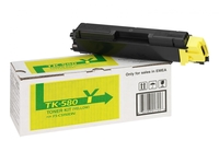 Kyocera Original TK-580Y Toner gelb 2.800 Seiten (1T02KTANL0) für ECOSYS P6021cdn,  FS-C5150DN