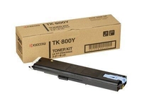 Kyocera Original TK-800Y Toner gelb 10.000 Seiten (370PB3KL) für FS-C8008N