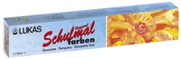 LACUFA Schulmalfarben Deckweiß,  gelb,  zinnoberrot,  magenta,  ultramarinblau,  blaugrün,  schwarz 7x 18, 0 ml