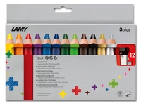 LAMY Buntstifte Lamy Farbstifte 3plus,  12er Mehrfarbig