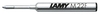 LAMY Kugelschreibermine Lamy Mine M 22,  F,  schwarz 0.15 mm F (fein) Schwarz
