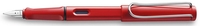 LAMY Patronenfüller Lamy Füllhalter 016 Safari rt M (mittel) rot