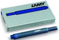 LAMY Tintenpatronen für Füller Lamy Tintenpatronen T10,  bu-sz blau/schwarz