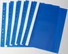 Lands Schnellhefter Schnellhefter mit Lochrand bu DIN A4 PVC blau