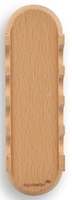 Legamaster Stiftehalter Wooden Glasboard-Markerhalter 6, 2 x 3, 9 x 24, 0 cm Braun