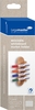 Legamaster Stiftehalter Wooden Whiteboard-Markerhalter 6, 2 x 3, 9 x 24, 0 cm Braun