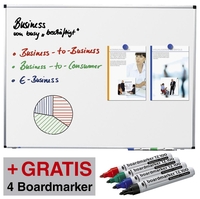 Legamaster Whiteboards Whiteboard Premium 60x90 90, 0 x 60, 0 cm spezialbeschichteter Stahl weiß