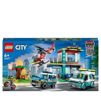 LEGO® City Hauptquartier der Rettungsfahrzeuge 60371