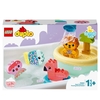LEGO® DUPLO Badewannenspaß: Schwimmende Tierinsel 10966