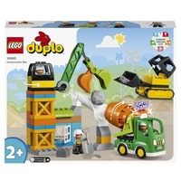 LEGO® DUPLO Baustelle mit Baufahrzeugen 10990