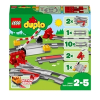 LEGO® DUPLO Eisenbahn Schienen 10882