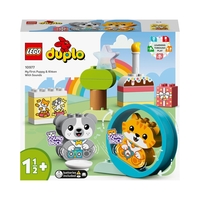 LEGO® DUPLO Mein erstes Hündchen & Kätzchen - mit Ton 10977