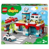 LEGO® DUPLO Parkhaus mit Autowaschanlage 10948