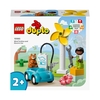 LEGO® DUPLO Windrad und Elektroauto 10985