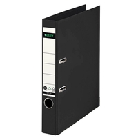 LEITZ 1008 Ordner Karton 5, 2 cm DIN A4 - schwarz