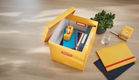 LEITZ Aufbewahrungsboxen Click&Store Cosy Cube gelb 32, 5 l - 32, 0 x 36, 0 x 31, 0 cm gelb