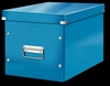 LEITZ Aufbewahrungsboxen Click&Store Cube groß blau 30, 0 l - 32, 0 x 36, 0 x 31, 0 cm blau