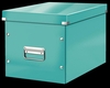 LEITZ Aufbewahrungsboxen Click&Store Cube groß eisblau 30, 0 l - 32, 0 x 36, 0 x 31, 0 cm eisblau