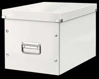 LEITZ Aufbewahrungsboxen Click&Store Cube groß weiß 30, 0 l - 32, 0 x 36, 0 x 31, 0 cm weiß