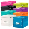 LEITZ Aufbewahrungsboxen Click&Store Cube Mittel weiß 10, 0 l - 26, 0 x 26, 0 x 24, 0 cm weiß