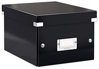 LEITZ Aufbewahrungsboxen Click&store Transportb.A5 Schw 7, 4 l - 21, 6 x 28, 2 x 16, 0 cm schwarz