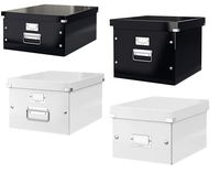 LEITZ Aufbewahrungsboxen Click&store Transportb.A5 weiß 7, 4 l - 21, 6 x 28, 2 x 16, 0 cm weiß