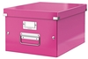 LEITZ Aufbewahrungsboxen LEITZ Ablagebox A4 pinkmetalli 16, 7 l - 28, 1 x 36, 9 x 20, 0 cm pink