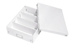 LEITZ Aufbewahrungsboxen LEITZ Organisationsbox A4 weiß 900 Blatt - 28, 0 x 37, 0 x 10, 0 cm weiß