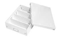 LEITZ Aufbewahrungsboxen LEITZ Organisationsbox A4 weiß 900 Blatt - 28, 0 x 37, 0 x 10, 0 cm weiß