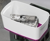 LEITZ Aufbewahrungsboxen MyBox klein mit Deckel pink 5, 0 l - 31, 8 x 19, 1 x 12, 8 cm perlweiß/pink