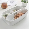LEITZ Aufbewahrungsboxen MyBox Organiser klein weiß 1, 5 l - 30, 7 x 18, 1 x 5, 6 cm perlweiß