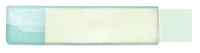 LEITZ Beschriftungsschilder mit Clip LEITZ Beschriftungsschildchen 5, 5 x 1, 5 cm Transparent