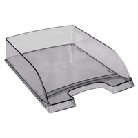LEITZ Briefablage Plus - grau transparent