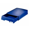LEITZ Briefablagen Briefkorb-Schublade Plus blau DIN A4 Blau