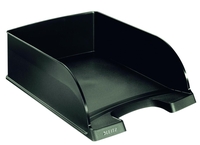 LEITZ Briefablagen LEITZ Briefkorb Jumbo schwarz DIN A4 Schwarz