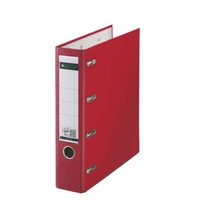 LEITZ Doppelordner 7.5 cm 2x A5 quer Karton rot