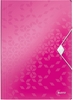 LEITZ Eckspanner LEITZ Eckspannmappen WOW pk DIN A4 pink